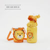 Lion stainless steel 2 opening 550ml drink bottle with cover