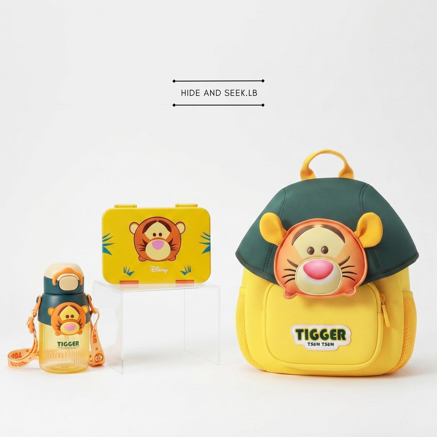 Tigger Disney 3pcs backpack set