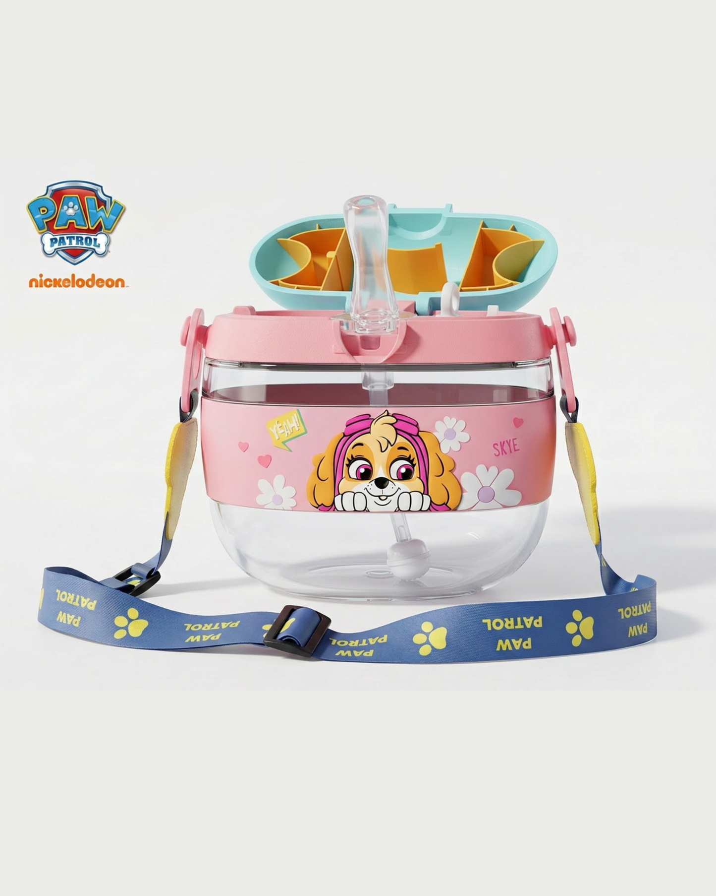 Paw patrol sky Bpa free drink straw bottle 500ml