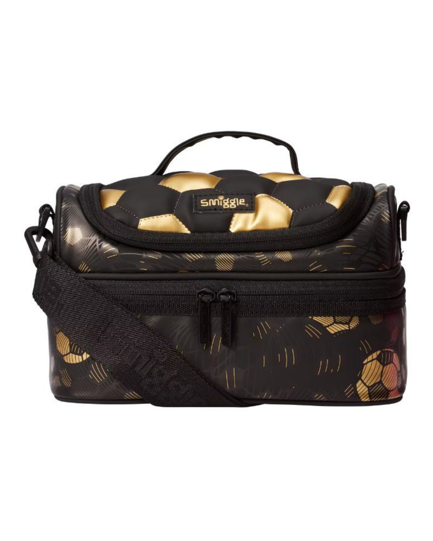 Smiggle Football Double Decker Lunchbox