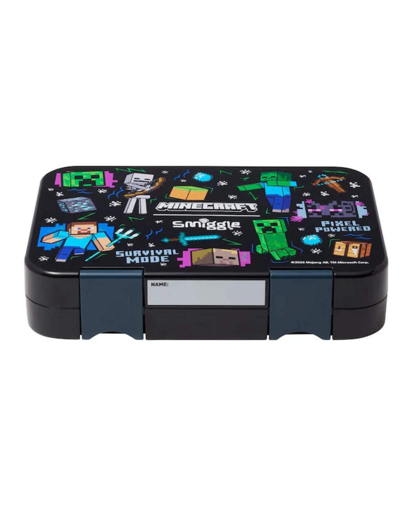 Smiggle Minecraft lunch box bento 750nl