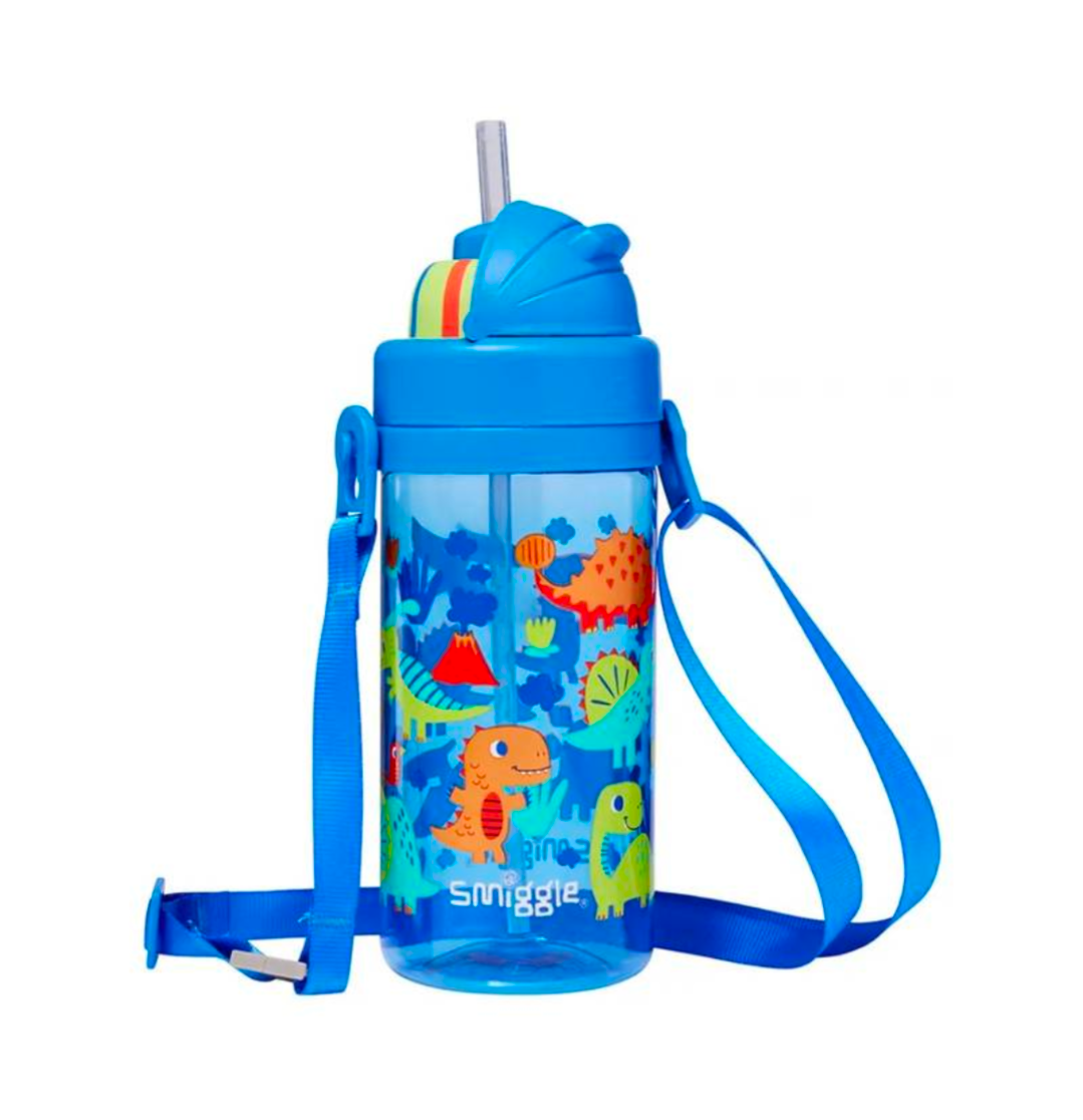 Dinosaur bpa free drink bottle 430ml