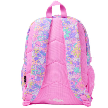 Smiggle flower primary school backpack