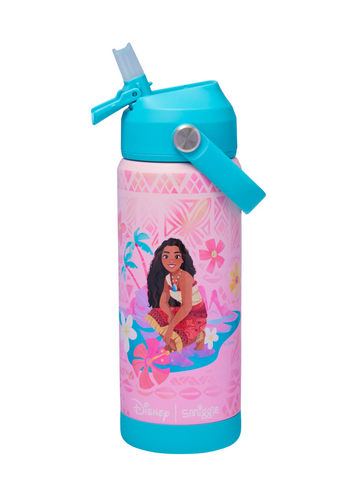 Moana Squiggle Insulated Stainless Steel Drink Bottle 550Ml