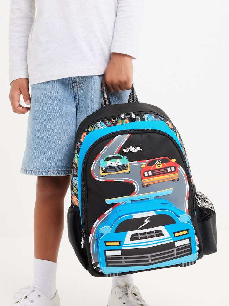 Race car junior backpack