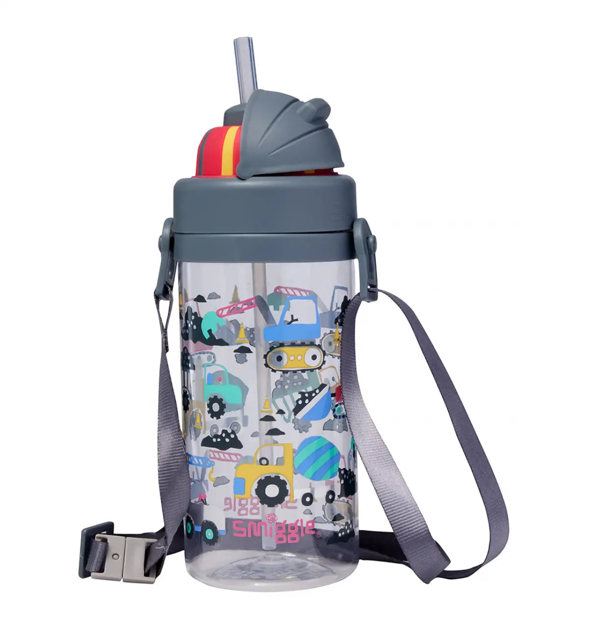 Smiggle trucks bpa free drink bottle 430ml