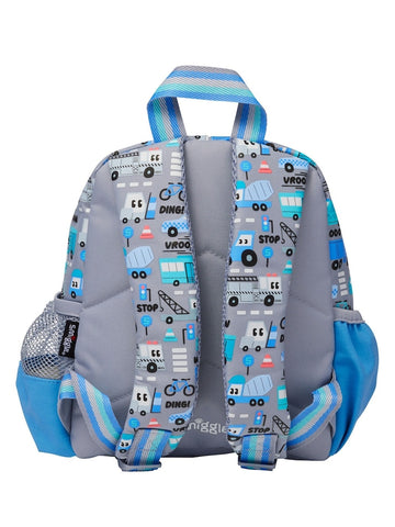 Smiggle Grey Teeny Tiny cars Backpack