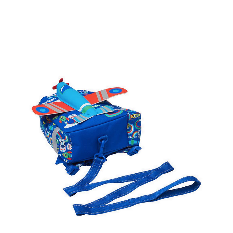 Smiggle Teeny Tiny air plain Backpack With Detachable Rein Strap