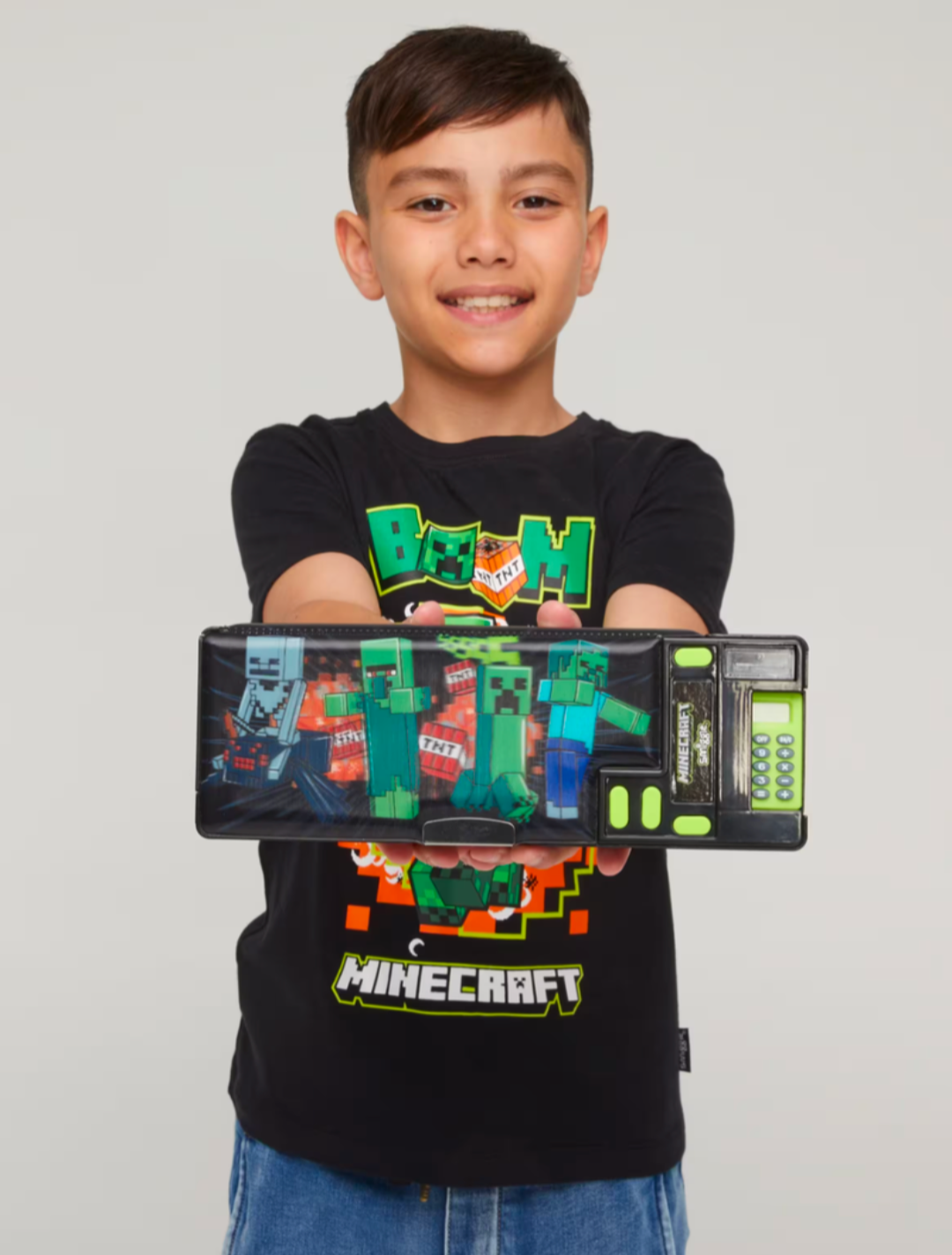 Smiggle Minecraft Pop Out Pencil Case