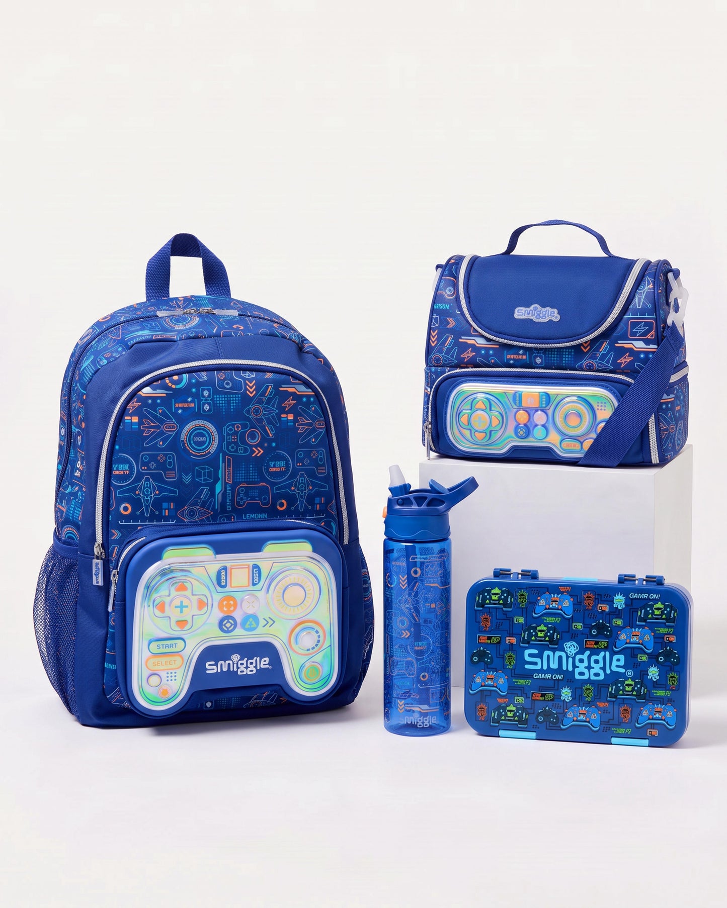 Smiggle playstation primary set 3pcs