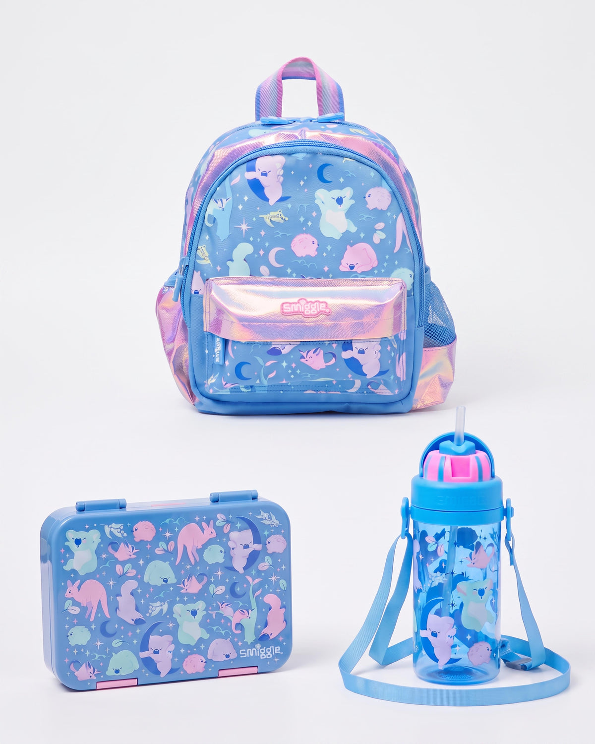 Smiggle koala teeny tiny 3pcs set kg1 kg2