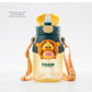 Tigger Disney BPa free drink water bottle straw +direct drink 580ml+ strap