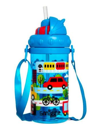 Smiggle trucks bpa free drink bottle 430ml