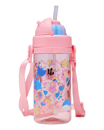 Smiggle mermaid bpa free drink bottle 430ml