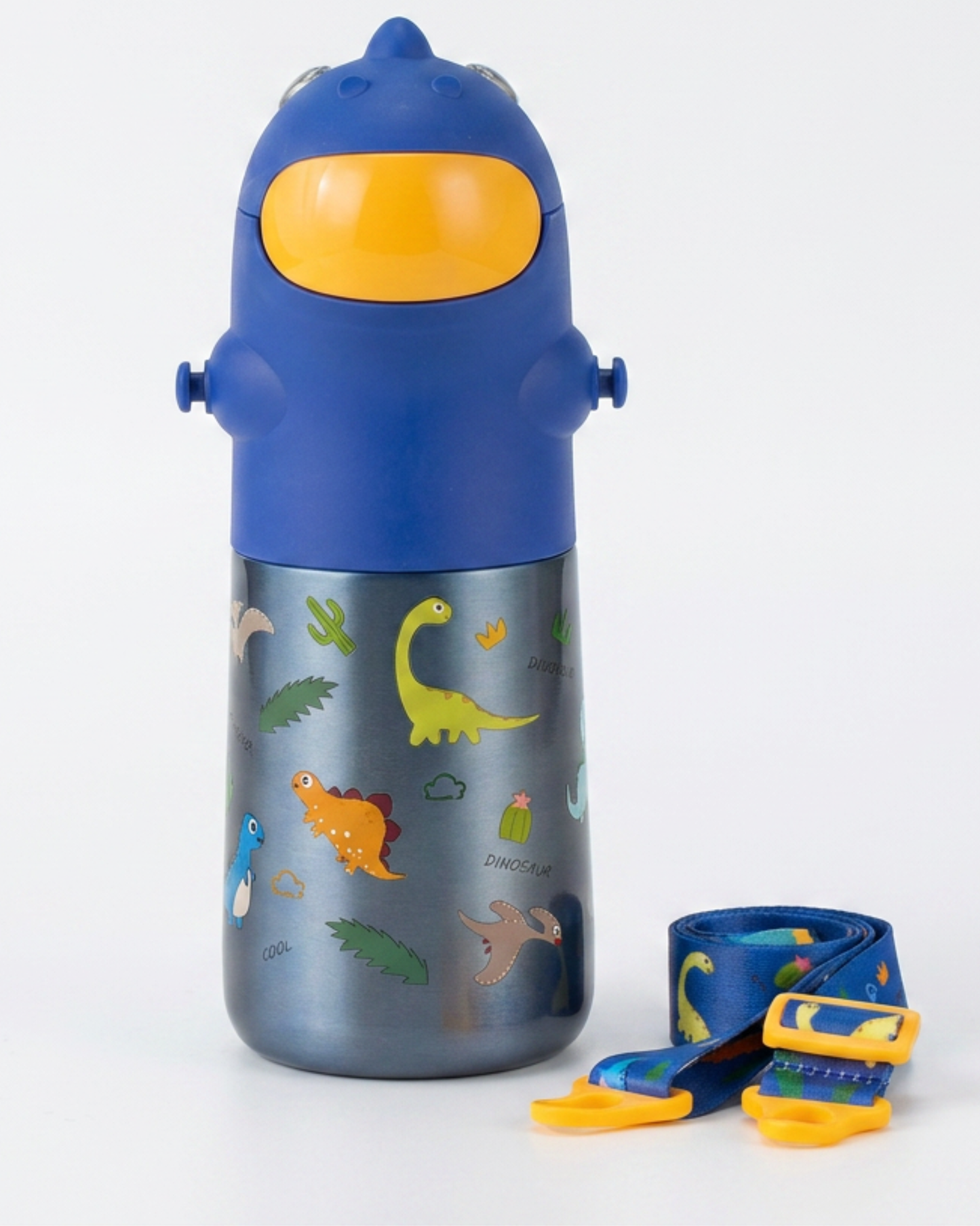 Dinosaur stainless steel water bottle 500ml