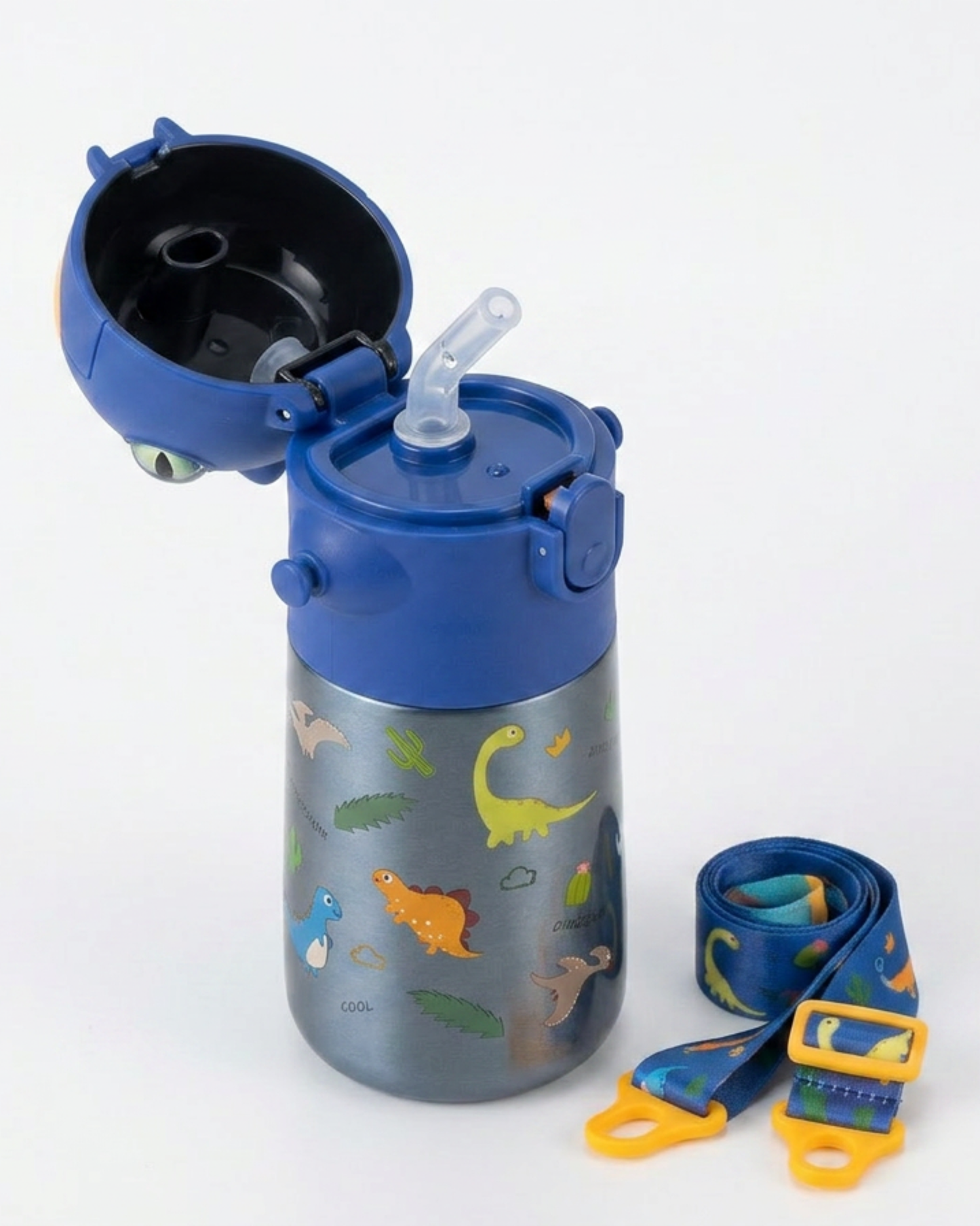 Dinosaur stainless steel water bottle 500ml
