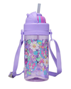 Smiggle purple butterfly bpa free drink bottle 430ml
