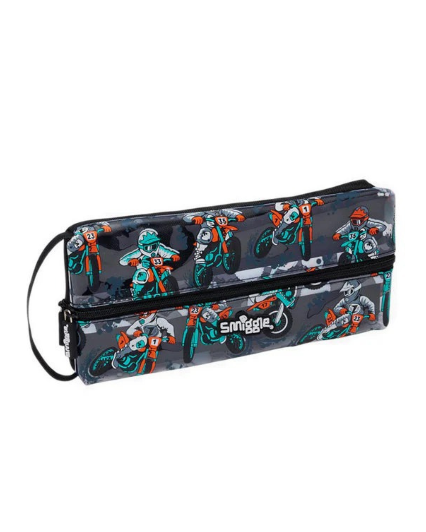 Smiggle motor Pencil Case Flip Zip Adventurous