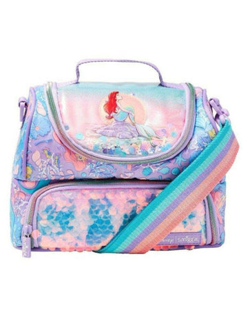 Smiggle Mermaid Double Decker Lunchbox with Strap