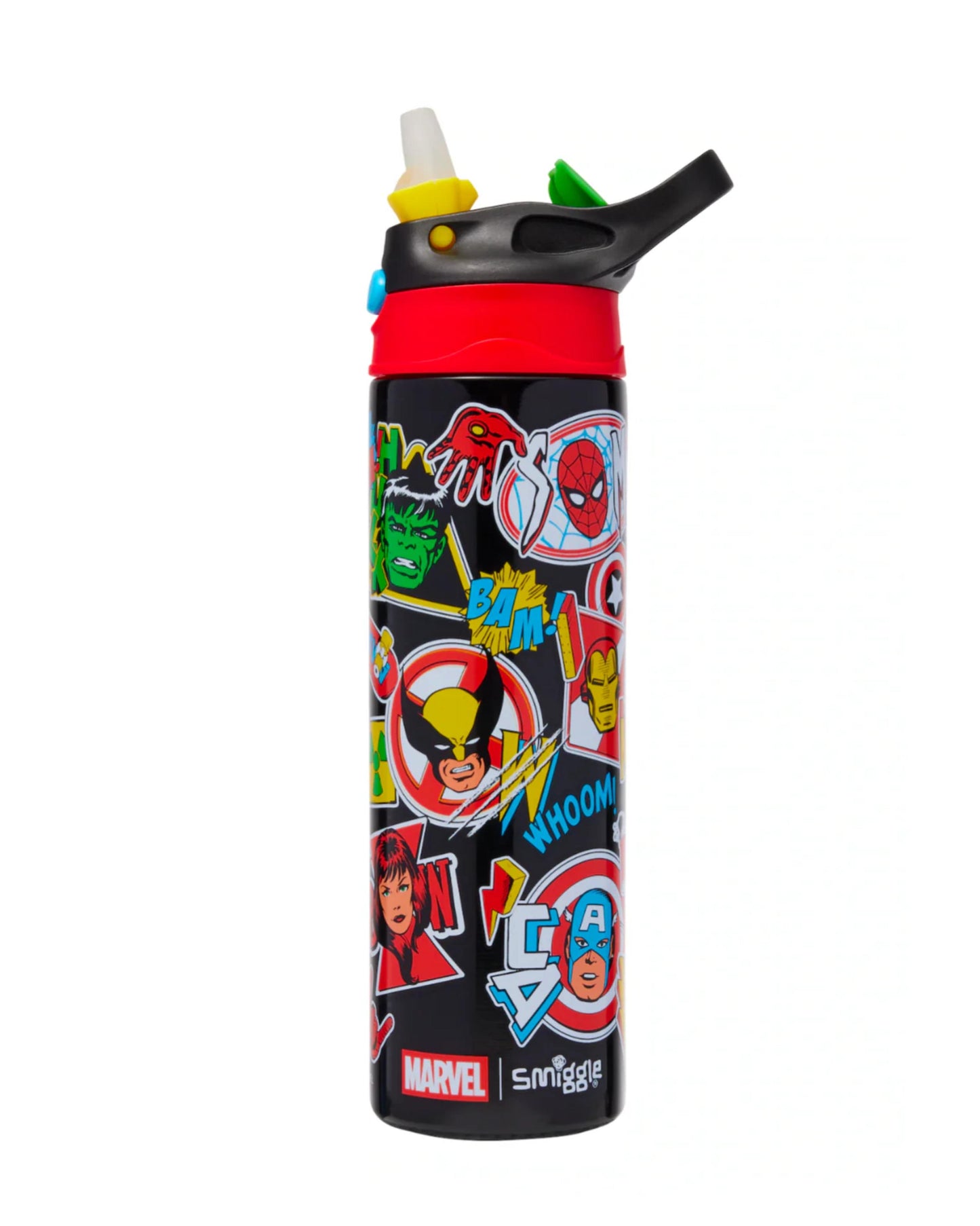 Marvel Insulated Stainless Steel Flip Drink Bottle 520Ml
