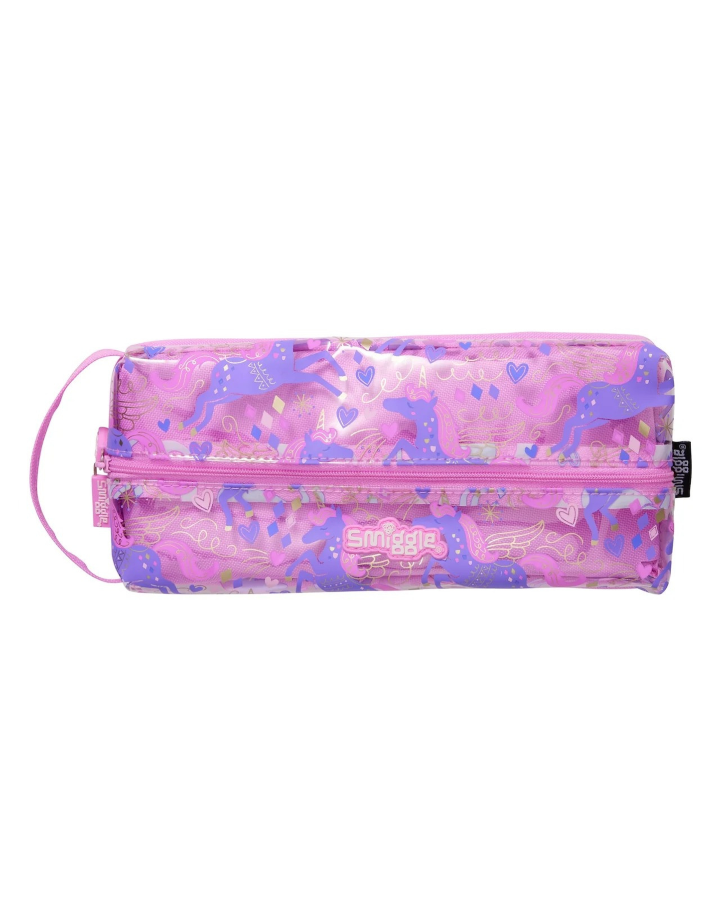 Smiggle  unicorn Pencil Case Flip Zip Adventurous