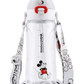 Disney Mickey mouse BPa free drink water bottle straw +direct drink 640ml+ strap