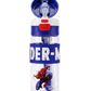 Marvel Spiderman straw BPA free water bottle with lock