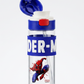 Marvel Spiderman straw BPA free water bottle with lock