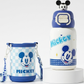 Disney Mickey mouse stainless steel 2 opening 550ml drink bottle with cover straw-direct drink