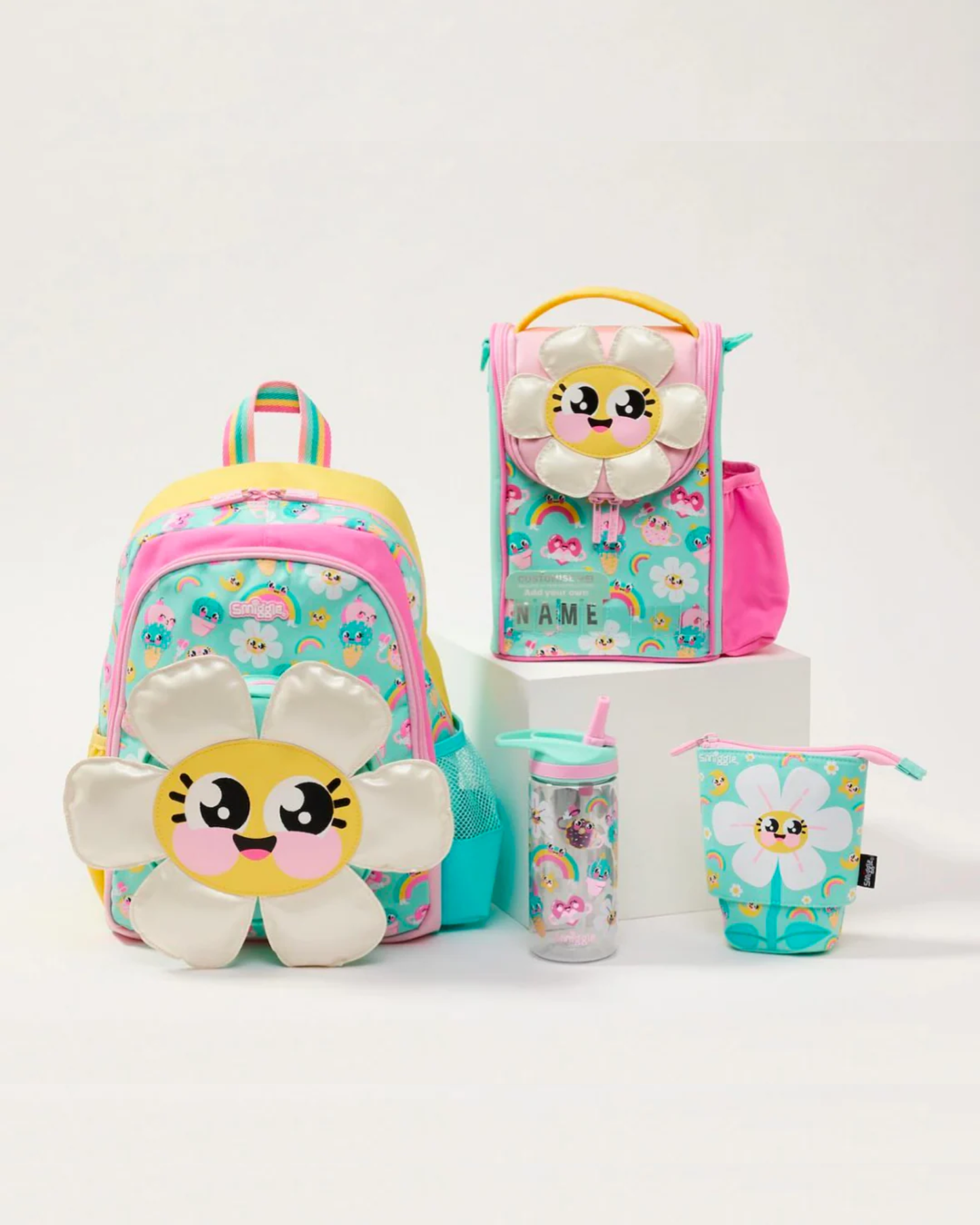 Smiggle Daisy flower junior 4pcs set
