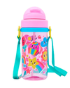 Smiggle be kind Bpa free bottle 400ml with straw
