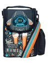 Smiggle space lunch bag with strap