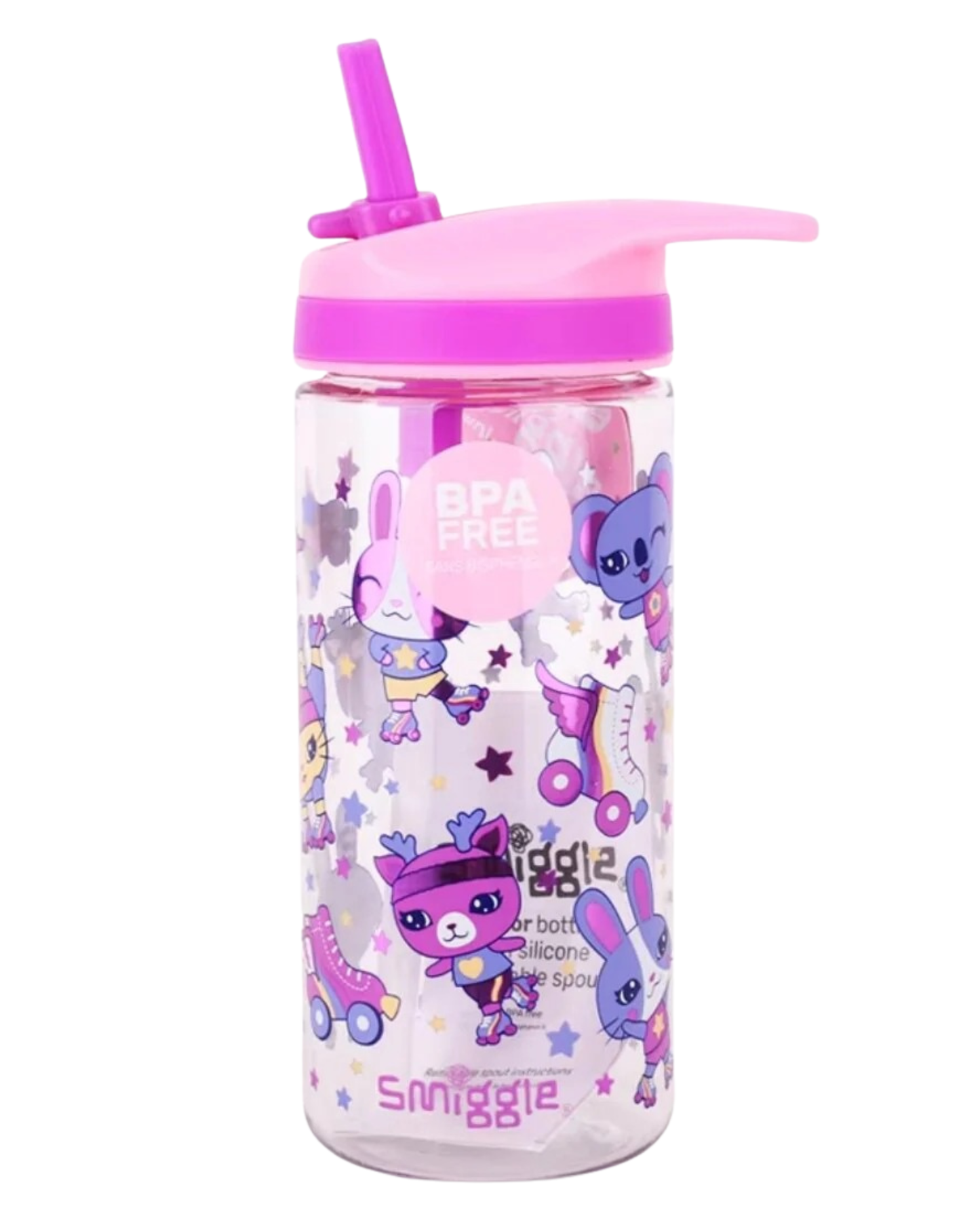 Rabbit bpa free drink bottle 430ml