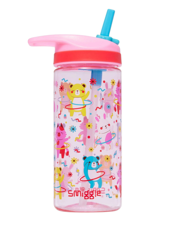Smiggle bear bpa free drink bottle 430ml