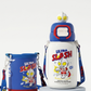 Ultra splash stainless steel 2 opening 550ml drink bottle with cover straw-direct drink