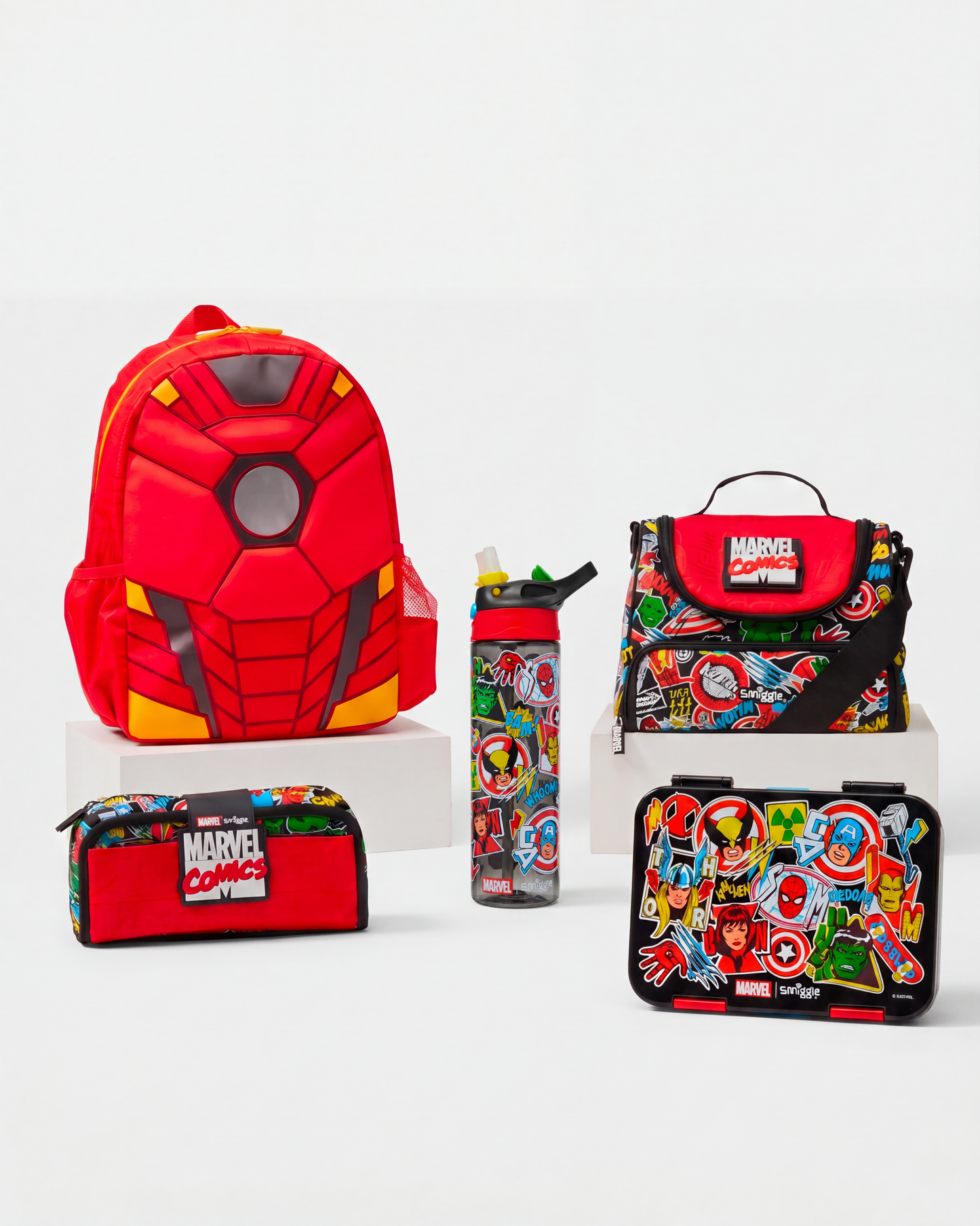 Smiggle Marvel junior 5 pcs set