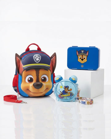 Paw patrol chase red blue  kindergarten 3 pcs set