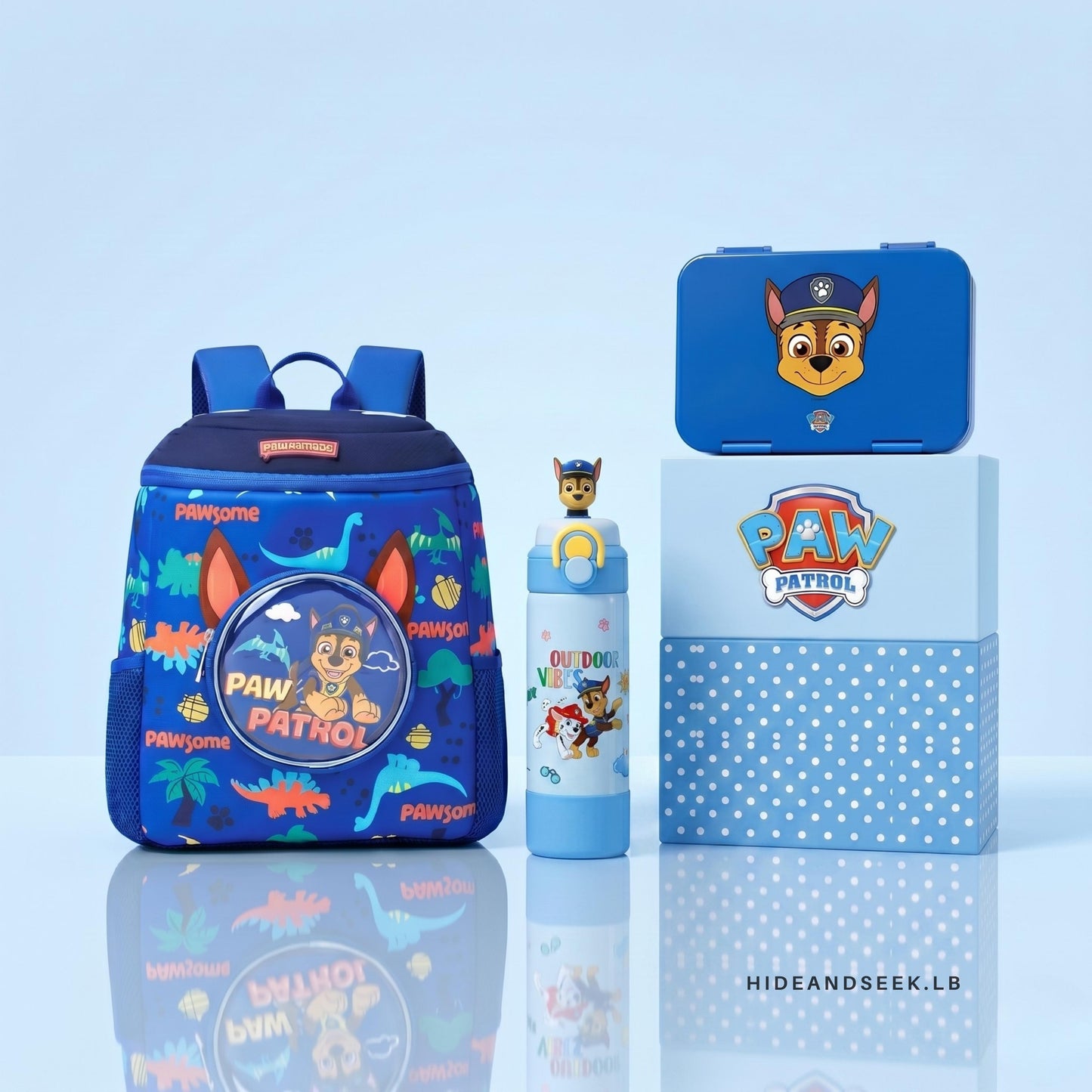 Paw patrol chase junior 3pcs set