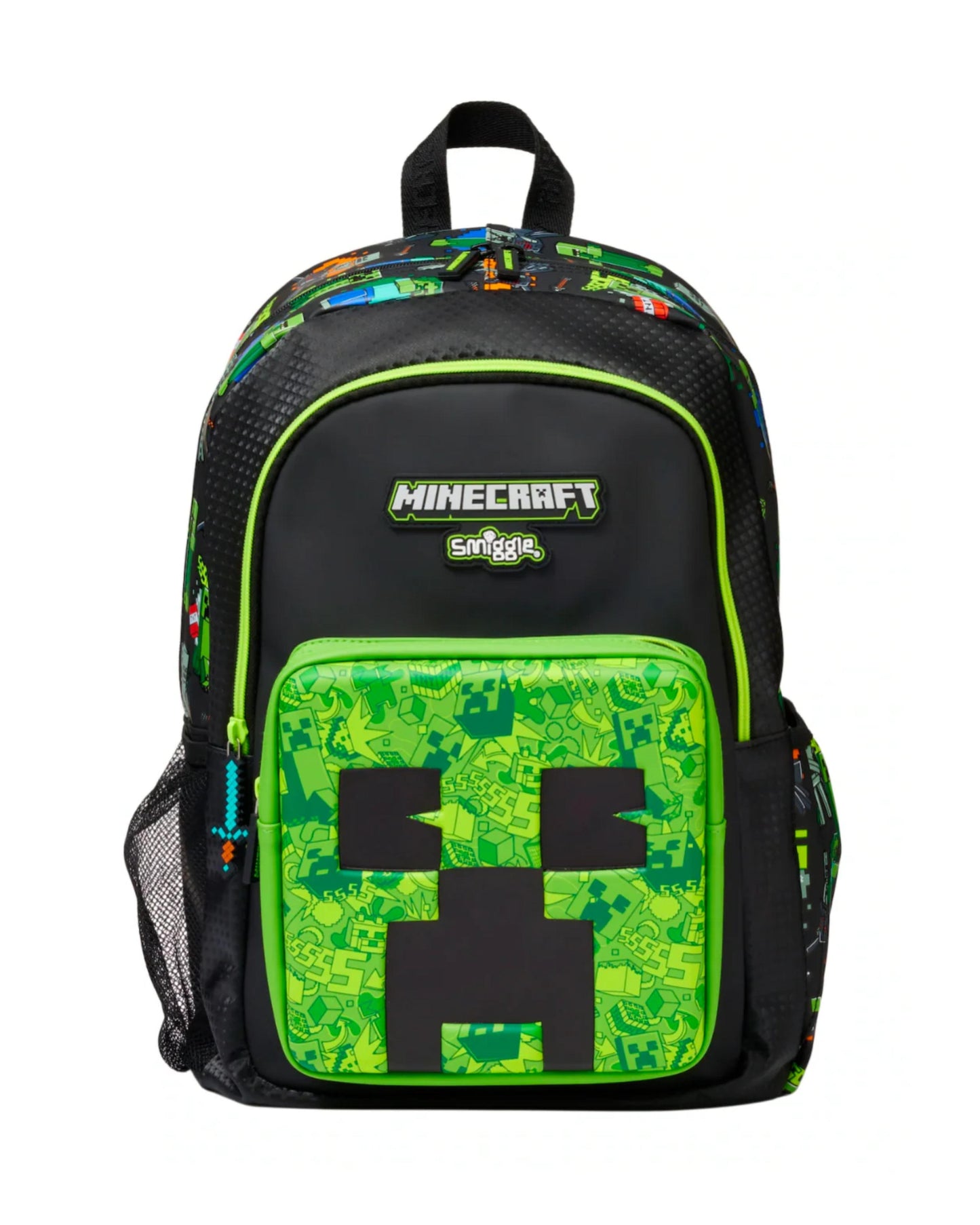 Smiggle Minecraft primary backpack