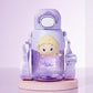 Disney frozen BPa free drink water bottle straw +direct drink 580ml+ strap
