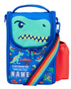 Smiggle dinosaur lunch bag with strap