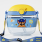 Paw patrol chase Bpa free drink straw bottle 500ml+dtrap