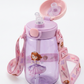 Disney Sophia 550ml with strap and double drink straw+ direct drink Bpa free