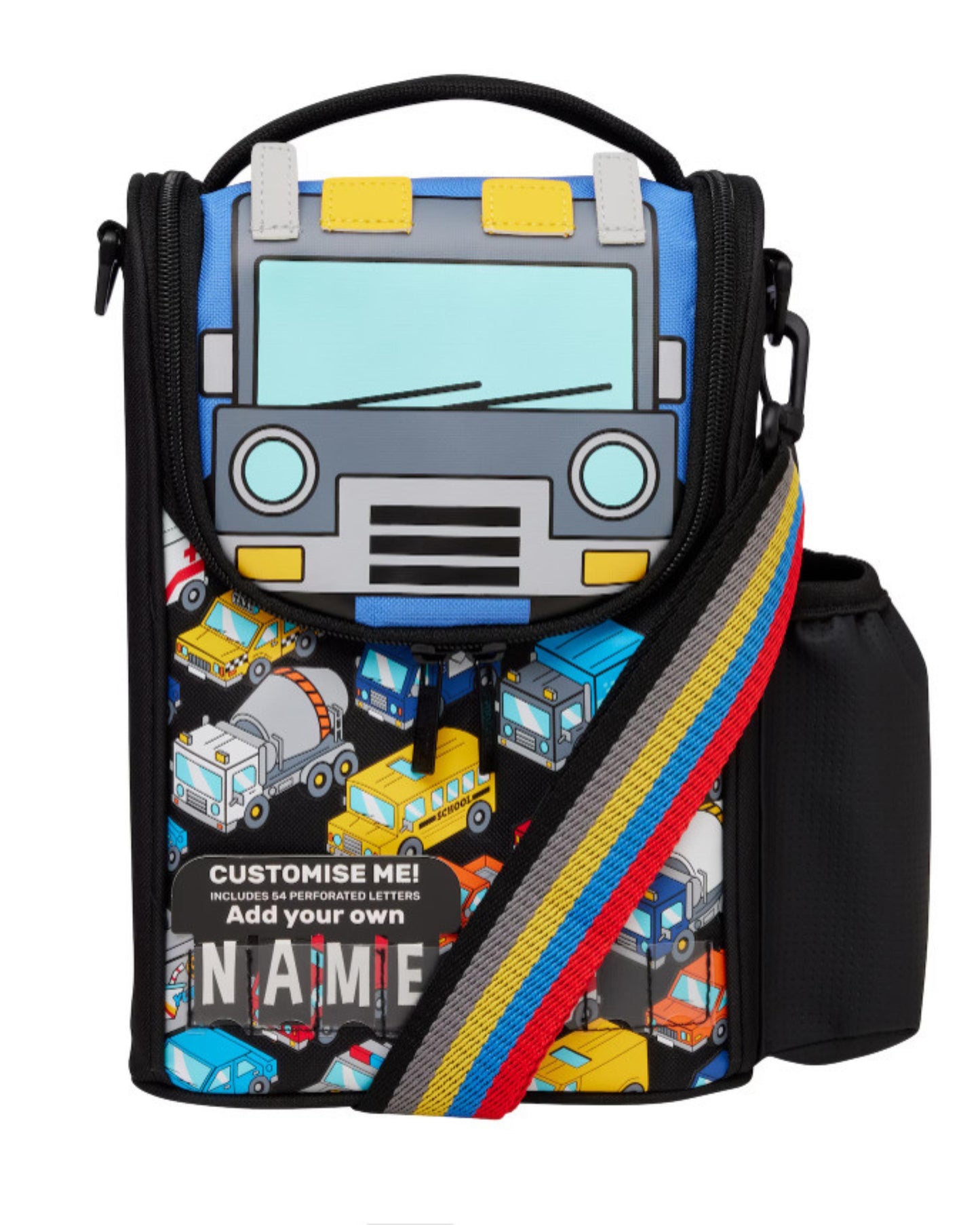 Smiggle cars lunch bag with strap