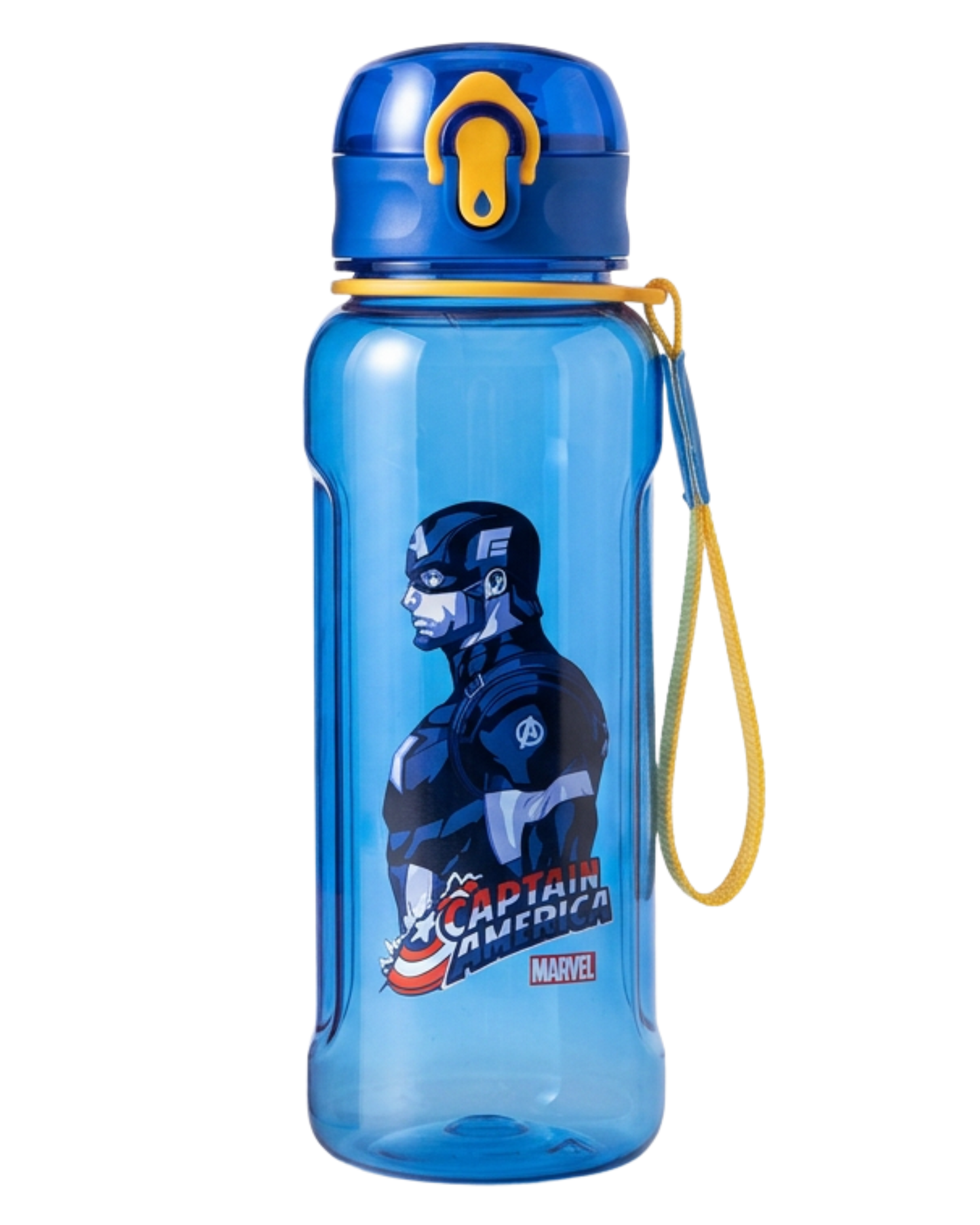 Marvel Captain America 800ml straw drink bottle Bpaf free