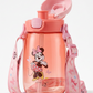 Disney Minnie mouse 550ml with strap and double drink straw+ direct drink Bpa free