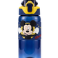 Disney Mickey mouse straw BPA free water bottle with lock