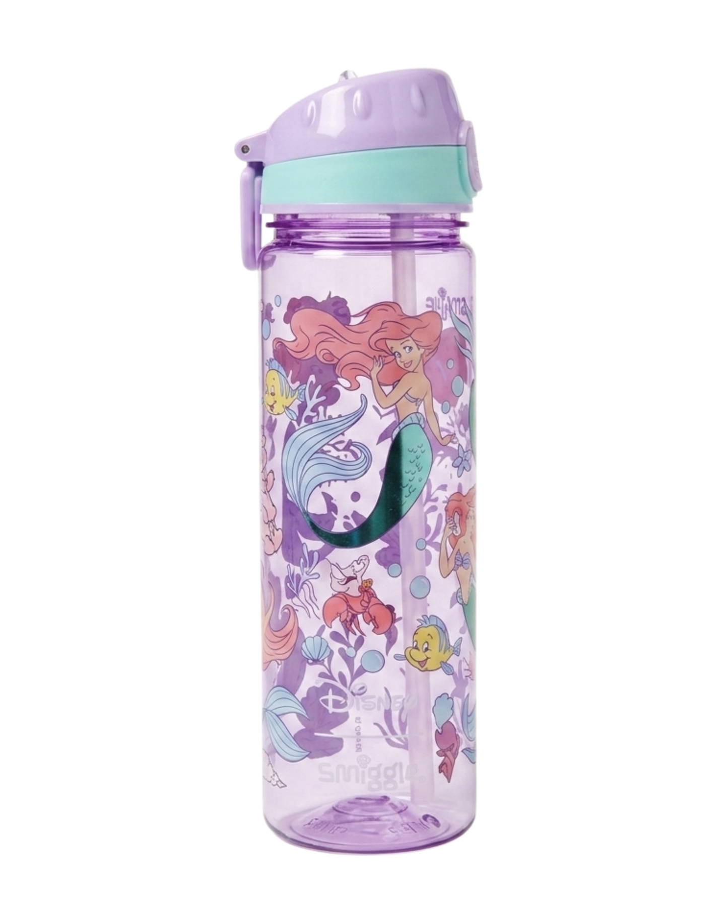 Mermaid Plastic Drink Bottle 650Ml l