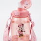 Disney Minnie mouse 550ml with strap and double drink straw+ direct drink Bpa free