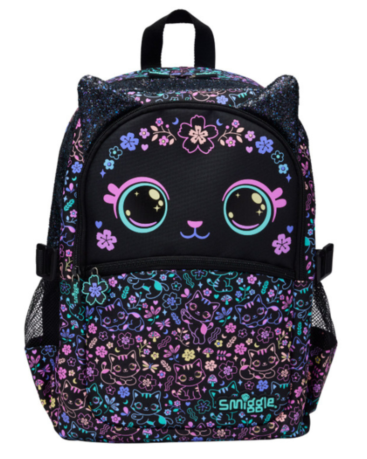 Smiggle black Cat classic backpack